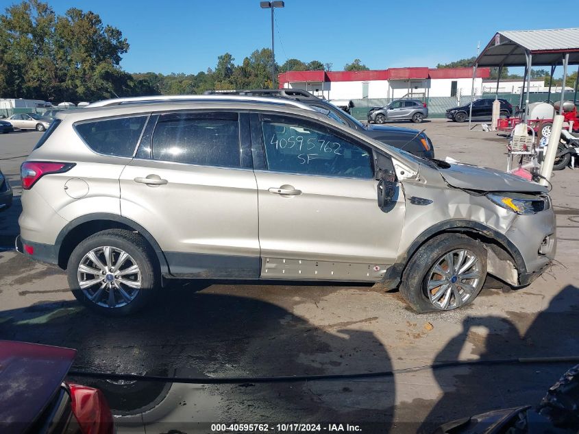 2017 Ford Escape Titanium VIN: 1FMCU9J96HUD86605 Lot: 40595762