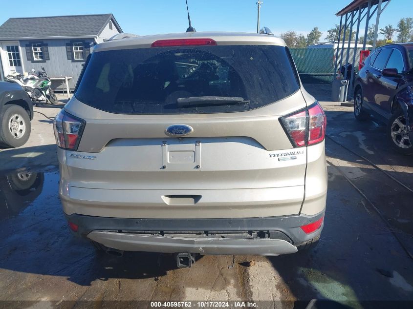 2017 Ford Escape Titanium VIN: 1FMCU9J96HUD86605 Lot: 40595762