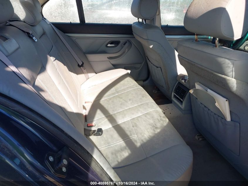 2002 BMW 525Ia VIN: WBADT43462GY44355 Lot: 40595767