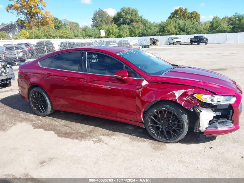 2016 Ford Fusion Se VIN: 3FA6P0H9XGR299554 Lot: 40595769