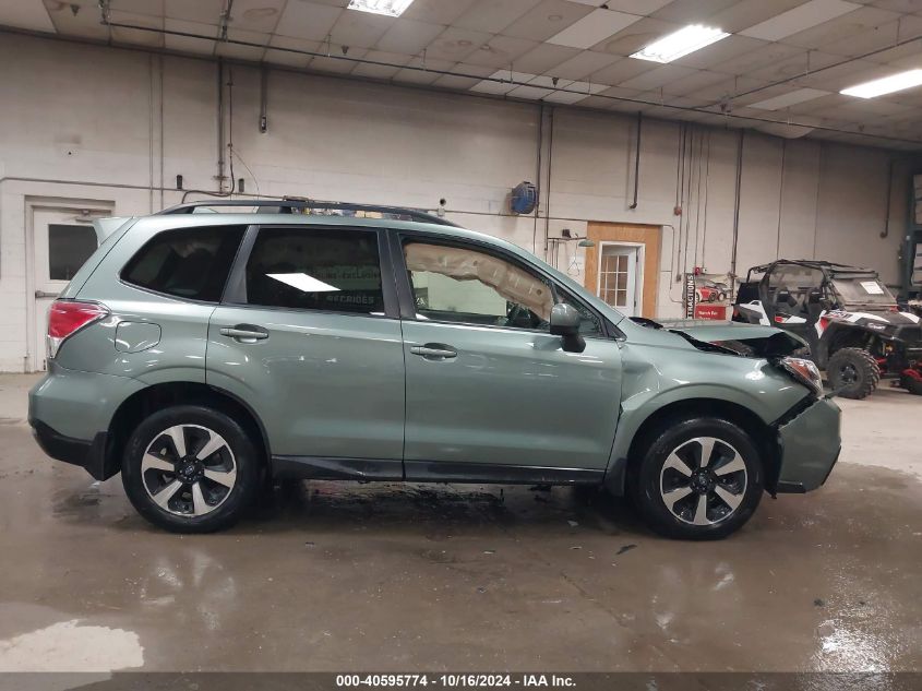 2018 Subaru Forester 2.5I Premium VIN: JF2SJAEC0JH410042 Lot: 40595774