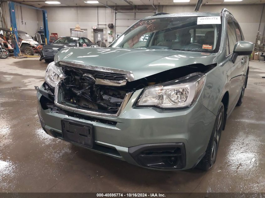 2018 Subaru Forester 2.5I Premium VIN: JF2SJAEC0JH410042 Lot: 40595774