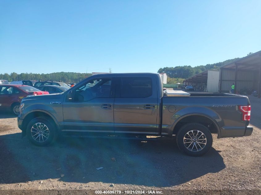 2018 Ford F150 Supercrew VIN: 1FTEW1CP6JFE13476 Lot: 40595779