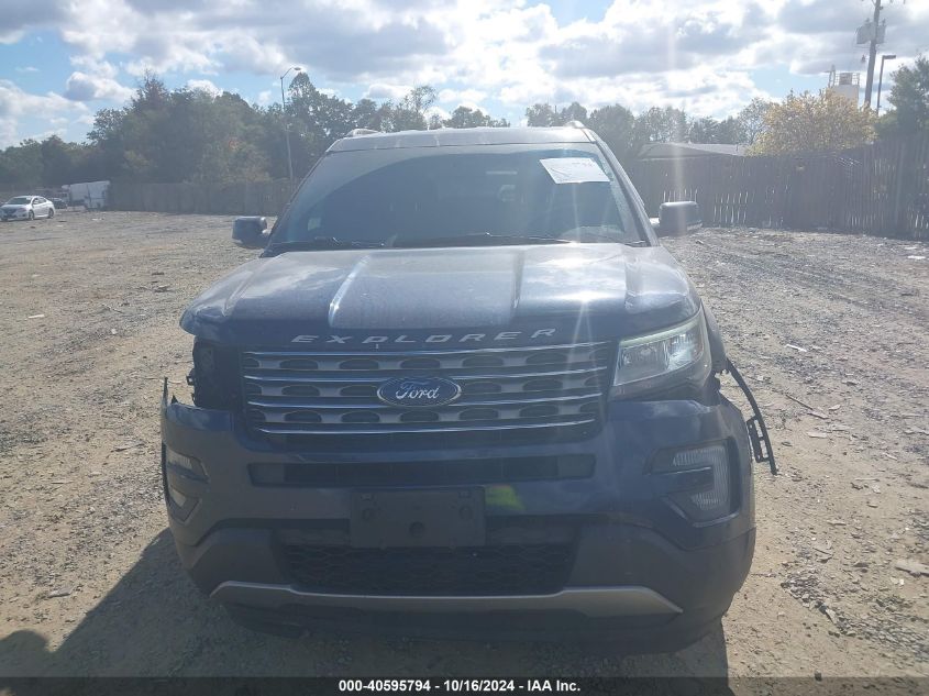 2017 Ford Explorer Xlt VIN: 1FM5K7DH2HGA01920 Lot: 40595794