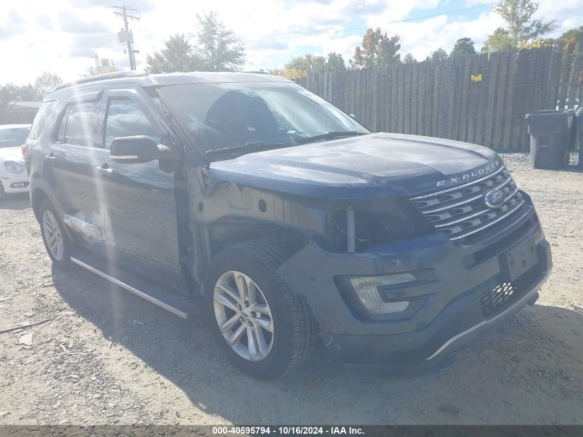 2017 Ford Explorer Xlt VIN: 1FM5K7DH2HGA01920 Lot: 40595794