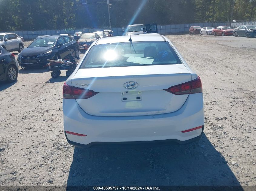 2021 Hyundai Accent Se VIN: 3KPC24A68ME131417 Lot: 40595797