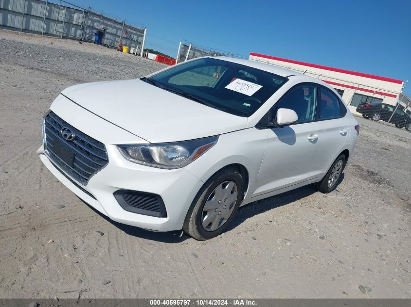 2021 Hyundai Accent Se VIN: 3KPC24A68ME131417 Lot: 40595797