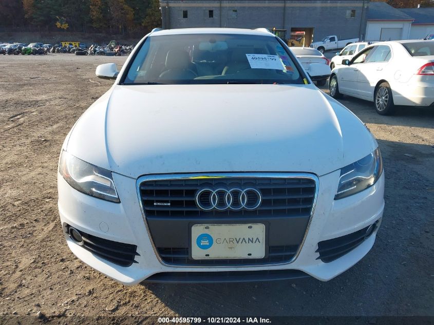 2012 Audi A4 2.0T Premium VIN: WAUWFAFL3CA070488 Lot: 40595799