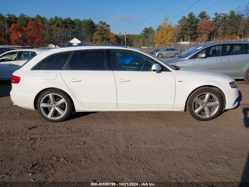 2012 Audi A4 2.0T Premium VIN: WAUWFAFL3CA070488 Lot: 40595799