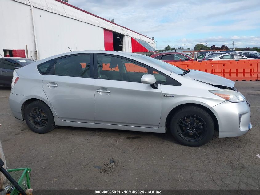 2013 Toyota Prius Two VIN: JTDKN3DU2D5580420 Lot: 40595831