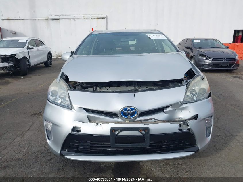 2013 Toyota Prius Two VIN: JTDKN3DU2D5580420 Lot: 40595831