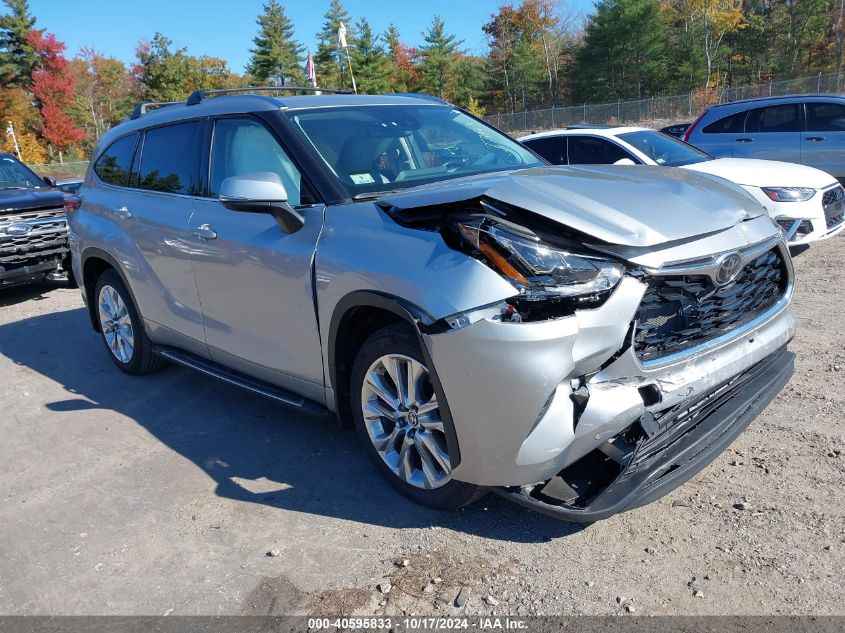 2023 Toyota Highlander Limited VIN: 5TDKDRBH1PS518615 Lot: 40595833