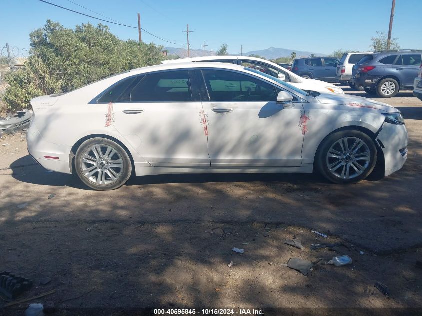 2016 Lincoln Mkz Hybrid VIN: 3LN6L2LU6GR630588 Lot: 40595845