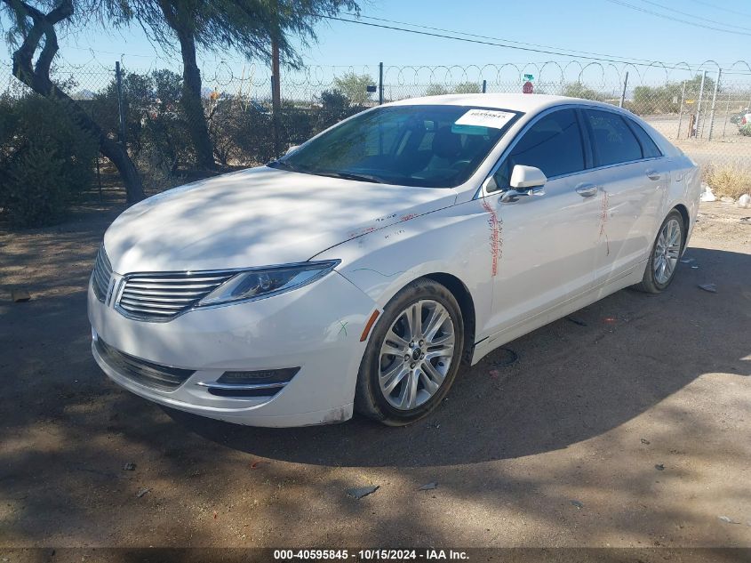 2016 Lincoln Mkz Hybrid VIN: 3LN6L2LU6GR630588 Lot: 40595845