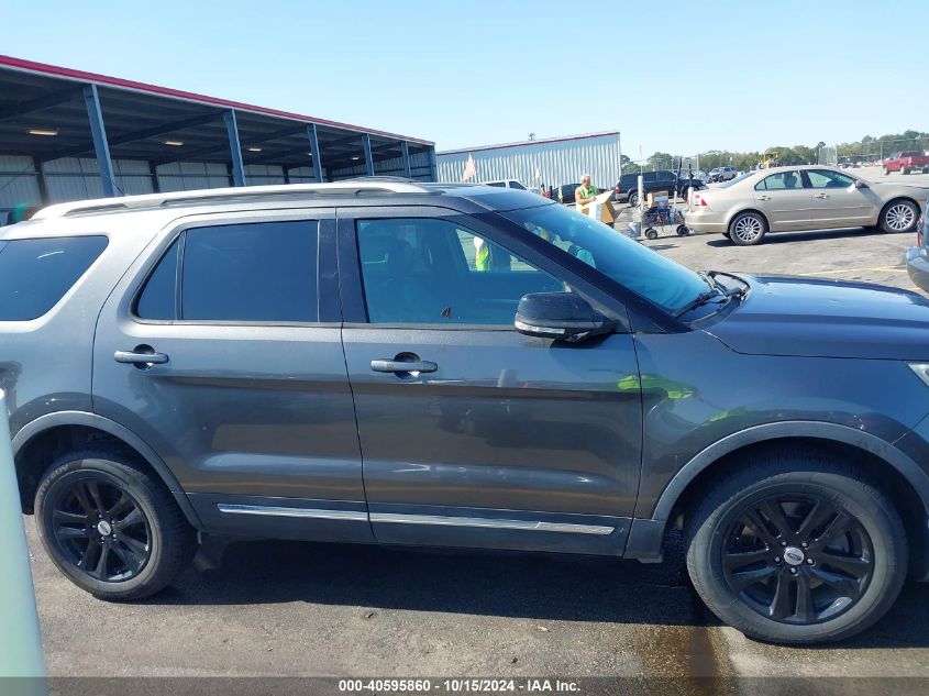 2018 Ford Explorer Xlt VIN: 1FM5K8D81JGB28475 Lot: 40595860