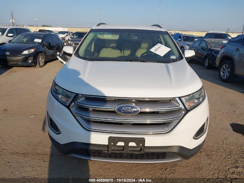 2017 Ford Edge Sel VIN: 2FMPK3J96HBB79223 Lot: 40595870