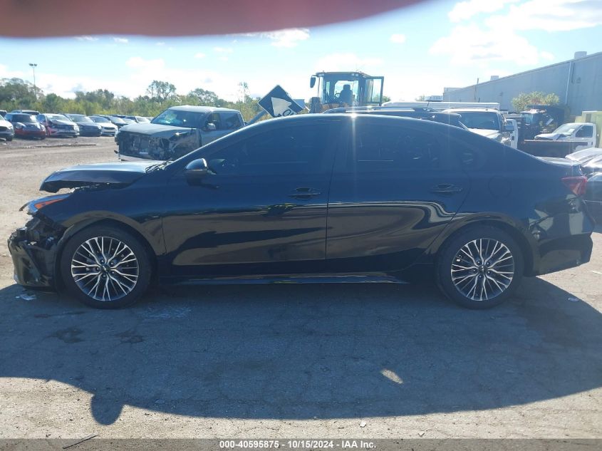 2022 Kia Forte Gt-Line VIN: 3KPF54AD4NE440399 Lot: 40595875