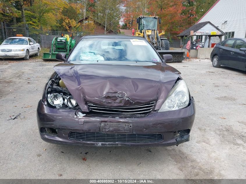 2003 Lexus Es 300 VIN: JTHBF30G930140945 Lot: 40595902