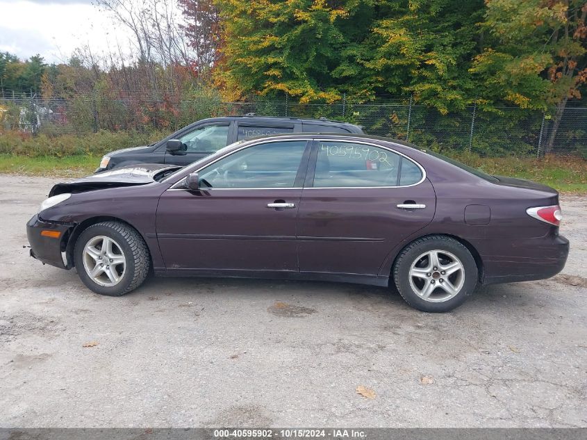 2003 Lexus Es 300 VIN: JTHBF30G930140945 Lot: 40595902