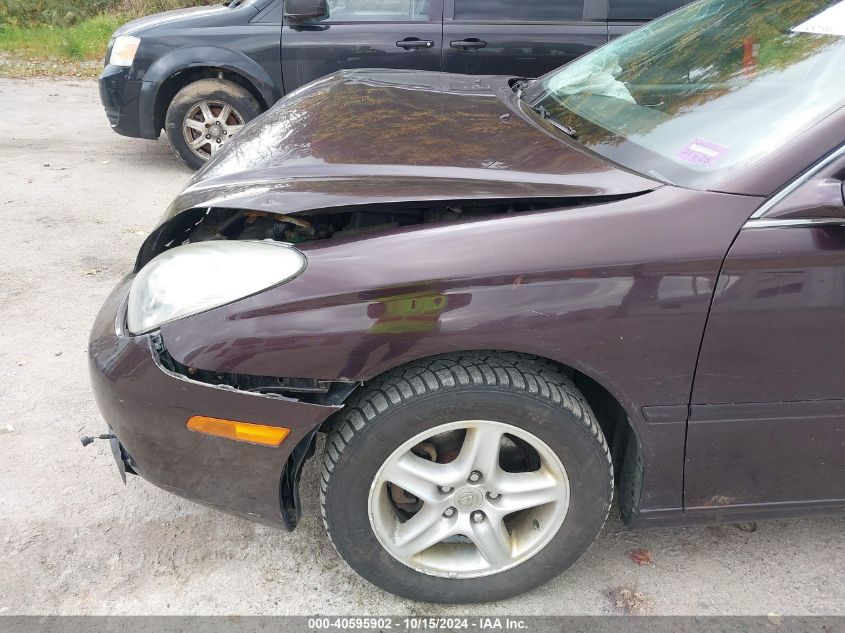 2003 Lexus Es 300 VIN: JTHBF30G930140945 Lot: 40595902