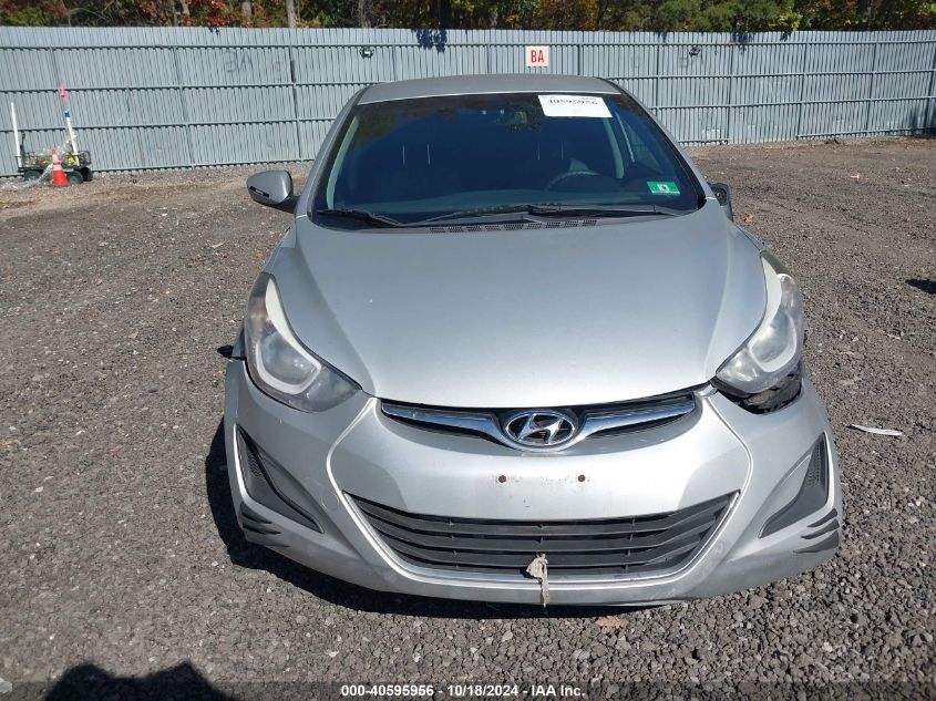 2015 Hyundai Elantra Se VIN: KMHDH4AEXFU320659 Lot: 40595956