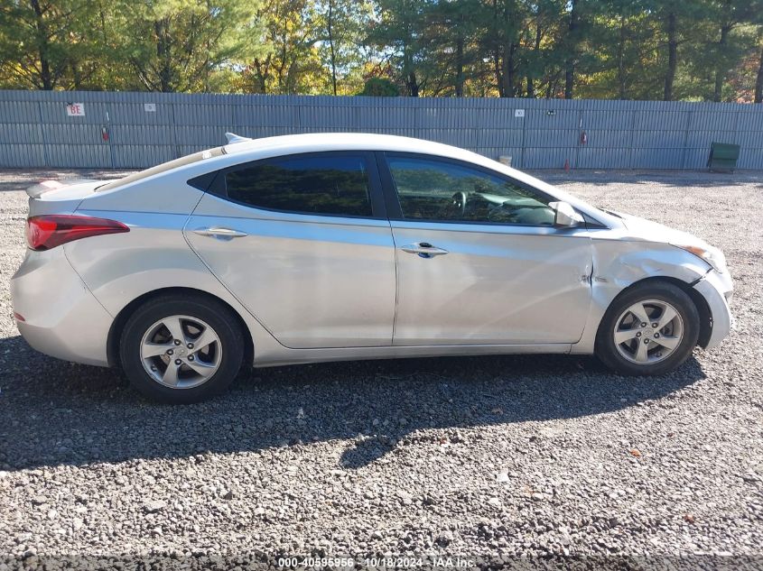 2015 Hyundai Elantra Se VIN: KMHDH4AEXFU320659 Lot: 40595956