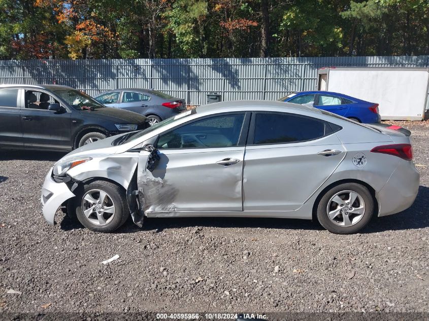 2015 Hyundai Elantra Se VIN: KMHDH4AEXFU320659 Lot: 40595956