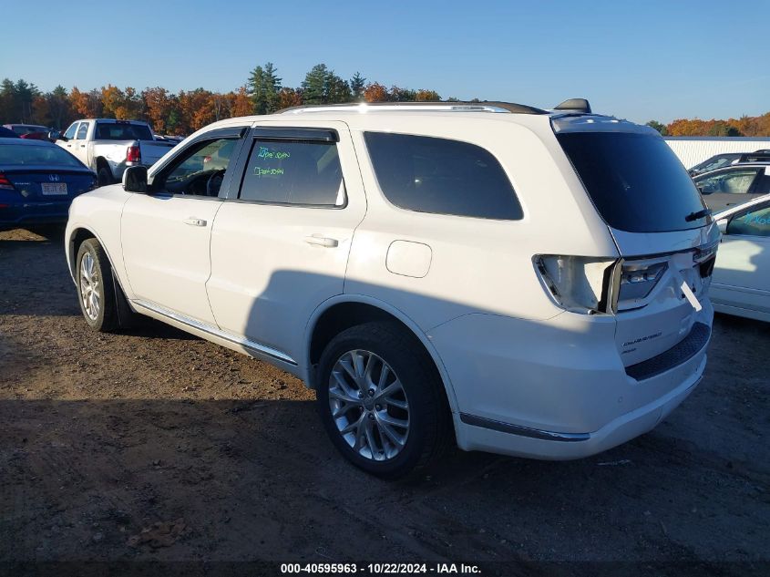 2016 Dodge Durango Limited VIN: 1C4RDJDG8GC433549 Lot: 40595963