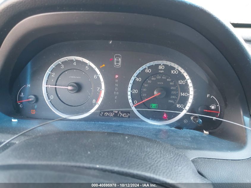 2011 Honda Accord 2.4 Ex VIN: 1HGCP2F71BA029983 Lot: 40595978