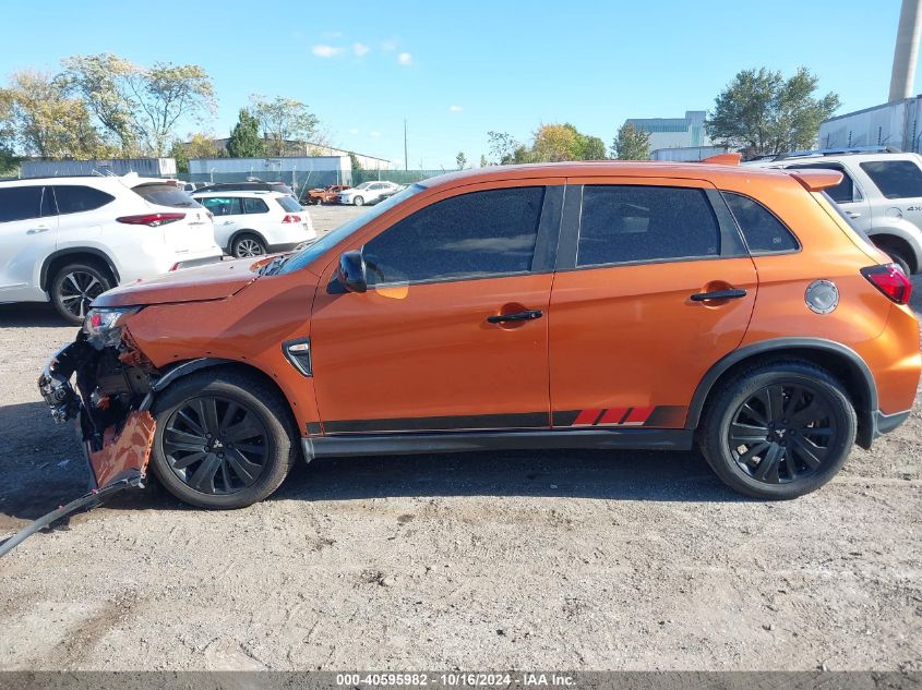 2020 Mitsubishi Outlander Sport 2.0 Be VIN: JA4AR3AUXLU019434 Lot: 40595982