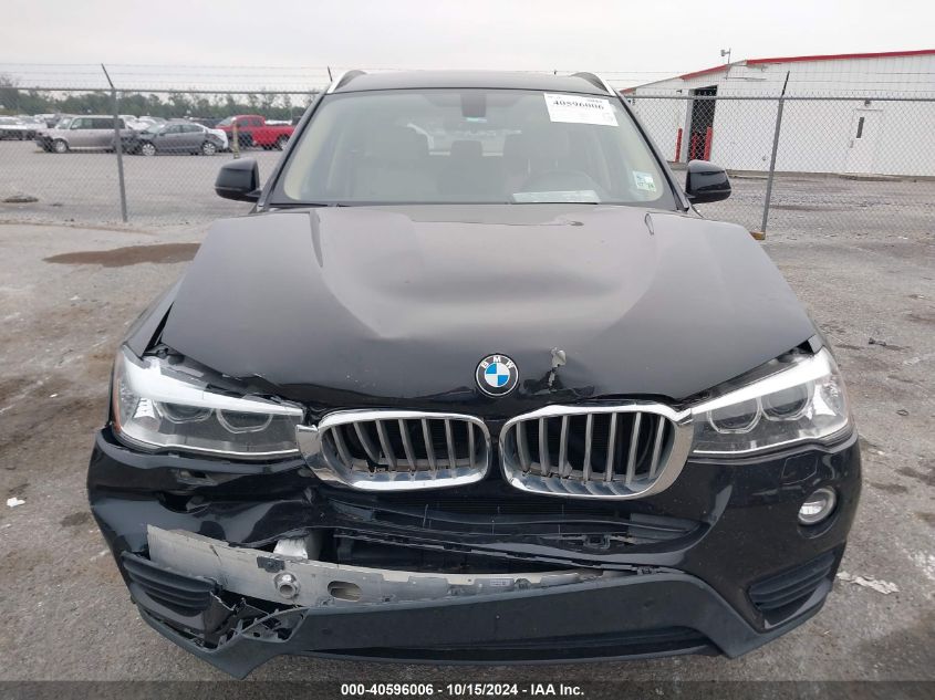 2017 BMW X3 xDrive28I VIN: 5UXWX9C33H0W71415 Lot: 40596006