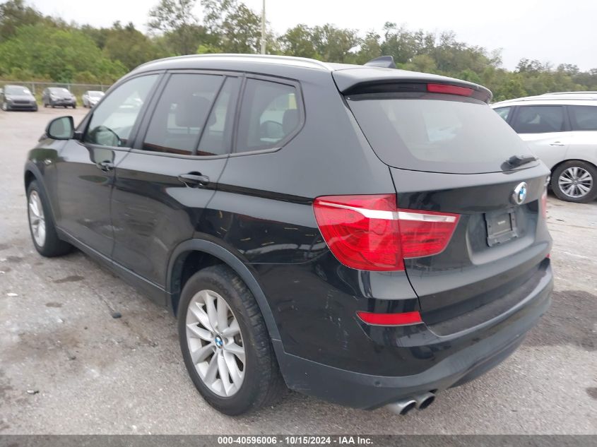 2017 BMW X3 xDrive28I VIN: 5UXWX9C33H0W71415 Lot: 40596006