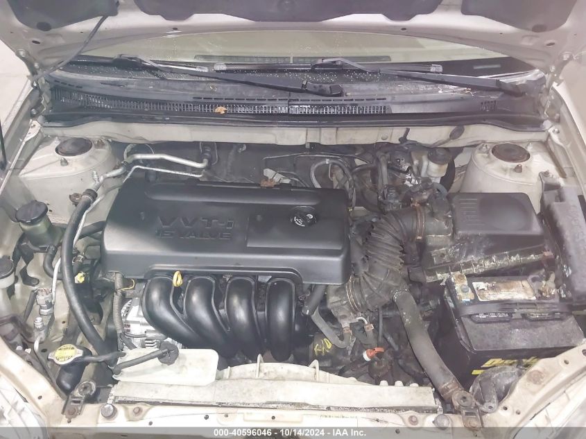 2008 Toyota Corolla Ce VIN: 2T1BR32E88C870167 Lot: 40596046