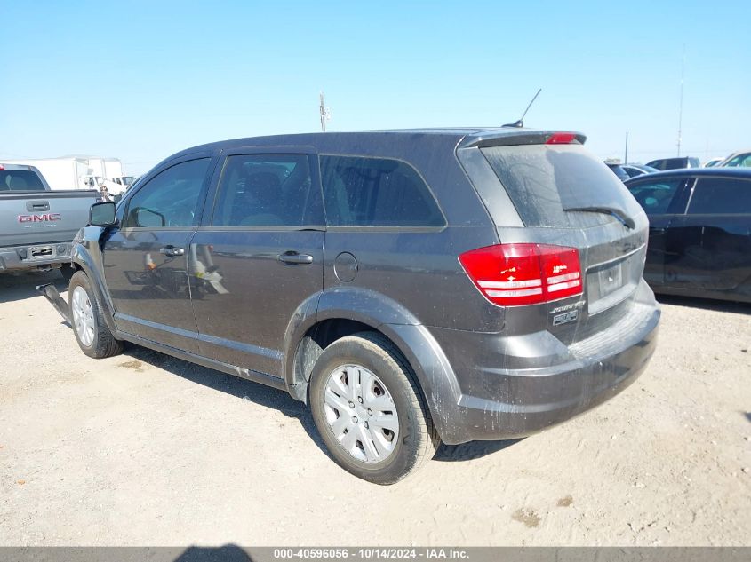 2014 Dodge Journey Se VIN: 3C4PDCAB0ET310986 Lot: 40596056