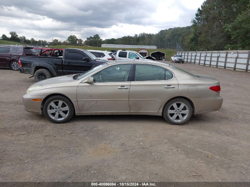 2005 Lexus Es 330 VIN: JTHBA30G855102787 Lot: 40596084