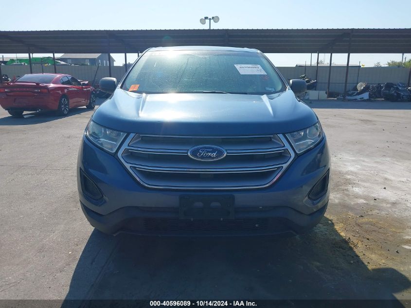 2018 Ford Edge Se VIN: 2FMPK3G97JBB21473 Lot: 40596089