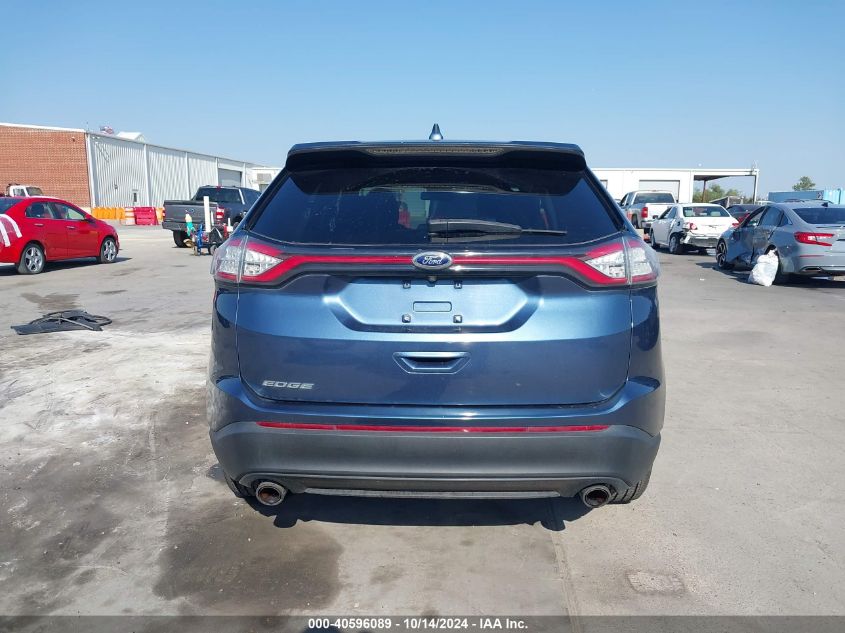 2018 Ford Edge Se VIN: 2FMPK3G97JBB21473 Lot: 40596089