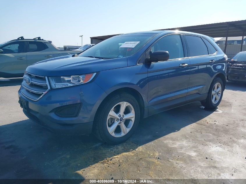 2018 Ford Edge Se VIN: 2FMPK3G97JBB21473 Lot: 40596089