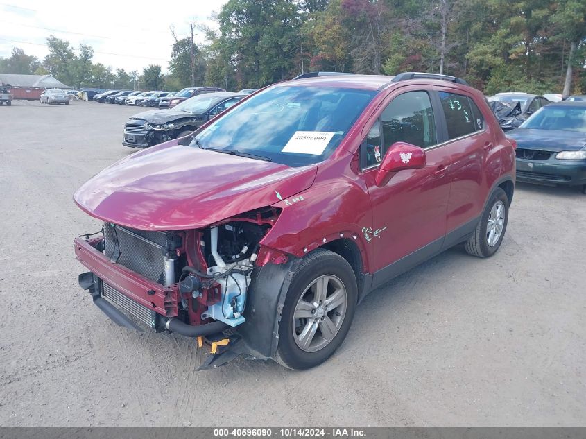 2019 Chevrolet Trax Lt VIN: 3GNCJLSB4KL113165 Lot: 40596090