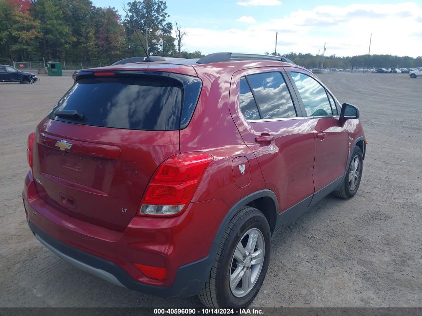 2019 Chevrolet Trax Lt VIN: 3GNCJLSB4KL113165 Lot: 40596090