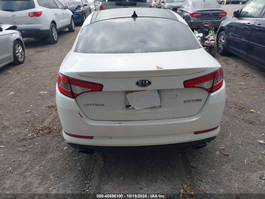 2011 Kia Optima Sx VIN: KNAGR4A60B5167377 Lot: 40596100