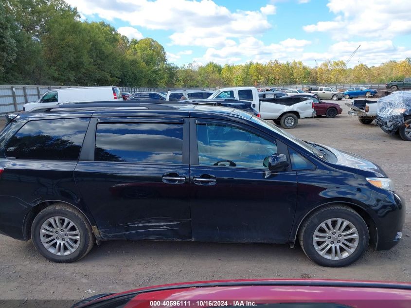 2015 Toyota Sienna Xle 8 Passenger VIN: 5TDYK3DC8FS604002 Lot: 40596111