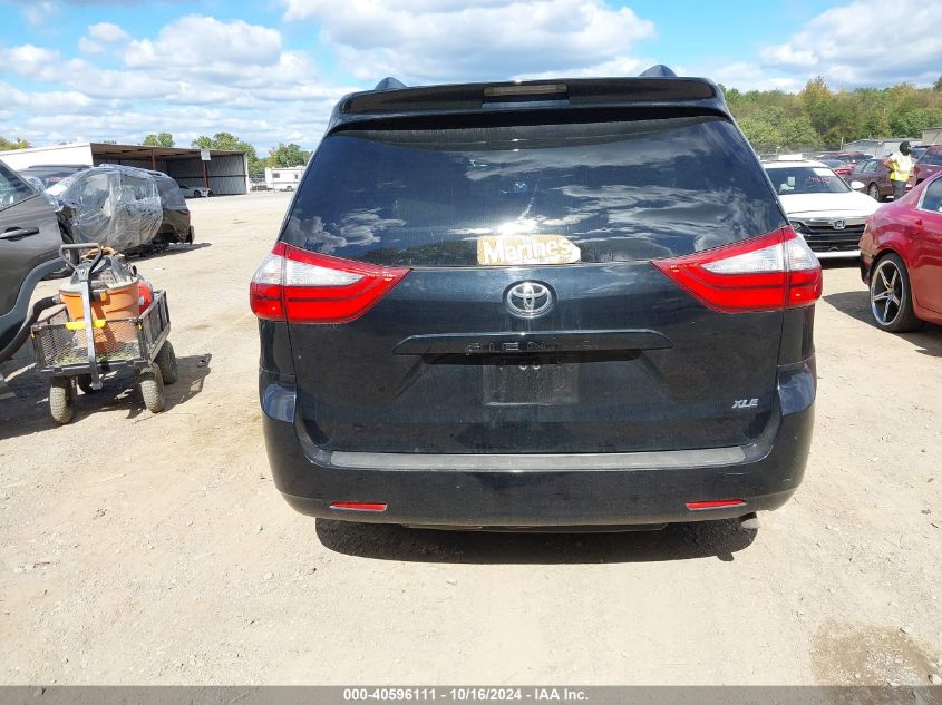 2015 Toyota Sienna Xle 8 Passenger VIN: 5TDYK3DC8FS604002 Lot: 40596111