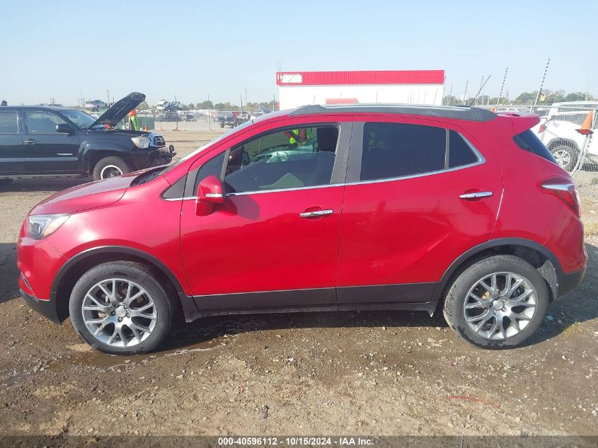 2017 Buick Encore Sport Touring VIN: KL4CJ2SB4HB165192 Lot: 40596112