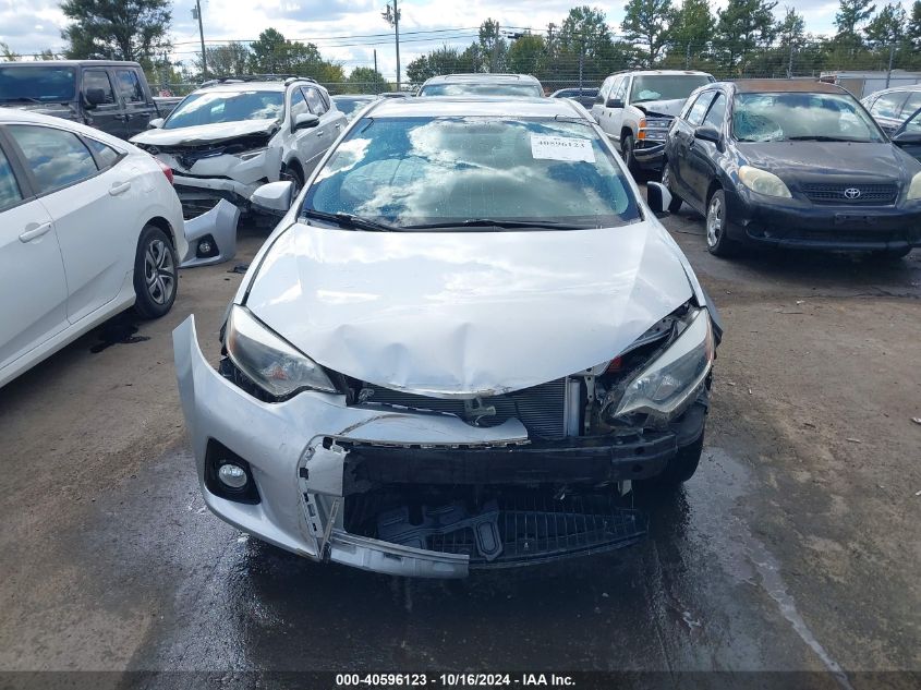 2015 Toyota Corolla S Plus VIN: 5YFBURHE2FP341268 Lot: 40596123