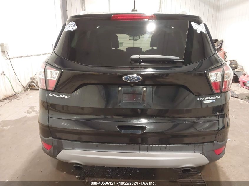 2017 Ford Escape Titanium VIN: 1FMCU9J91HUD71932 Lot: 40596127