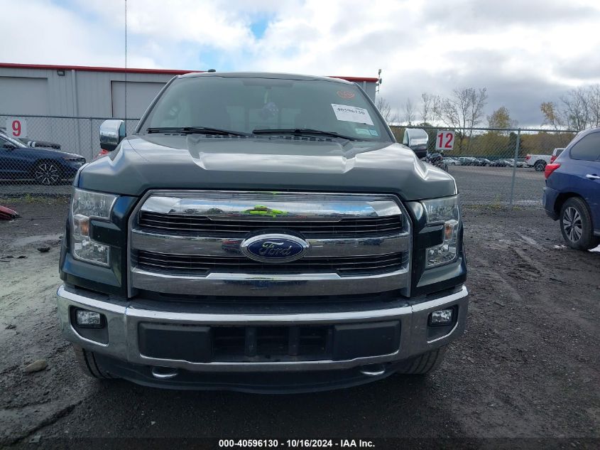 2016 Ford F-150 Lariat VIN: 1FTEW1EP1GFB23863 Lot: 40596130