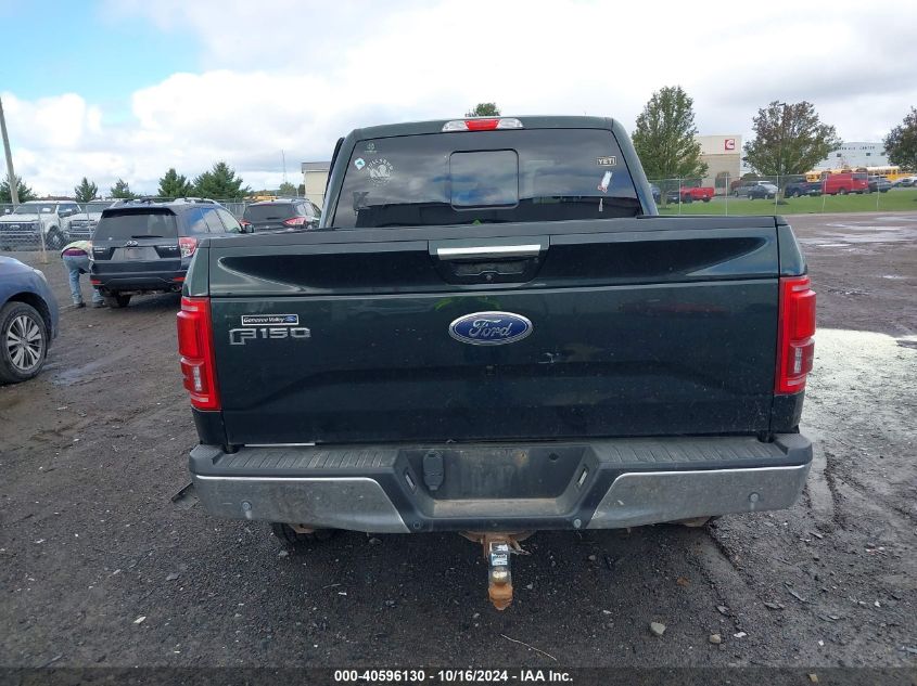 2016 Ford F-150 Lariat VIN: 1FTEW1EP1GFB23863 Lot: 40596130