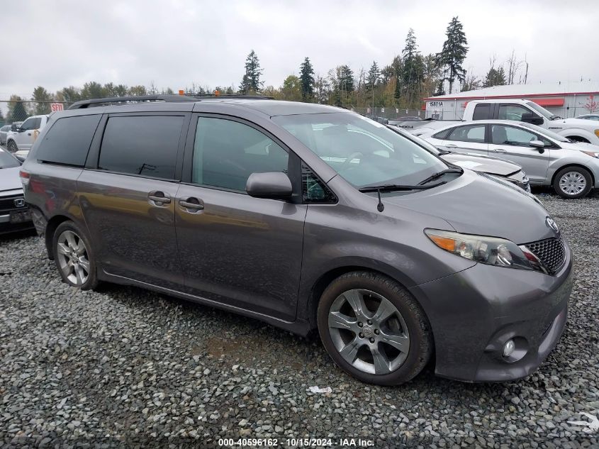 2011 Toyota Sienna Se VIN: 5TDXK3DC8BS059019 Lot: 40596162