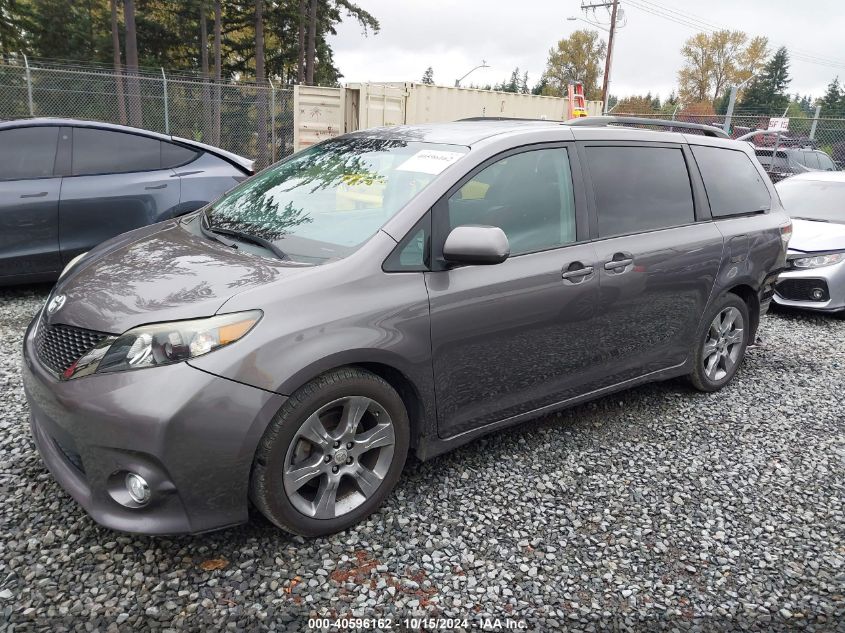 2011 Toyota Sienna Se VIN: 5TDXK3DC8BS059019 Lot: 40596162